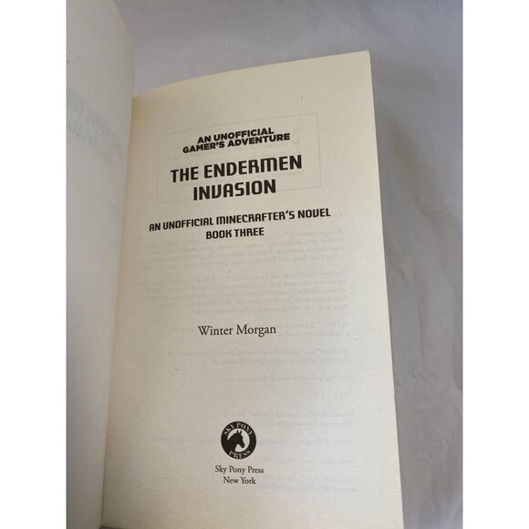 The Endermen Invasion: An Unofficial Gamers Adventure Book Three By Winter Morga - Picture 3 of 7